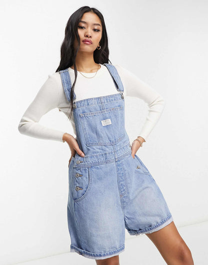 Levis Denim Overalls (L)
