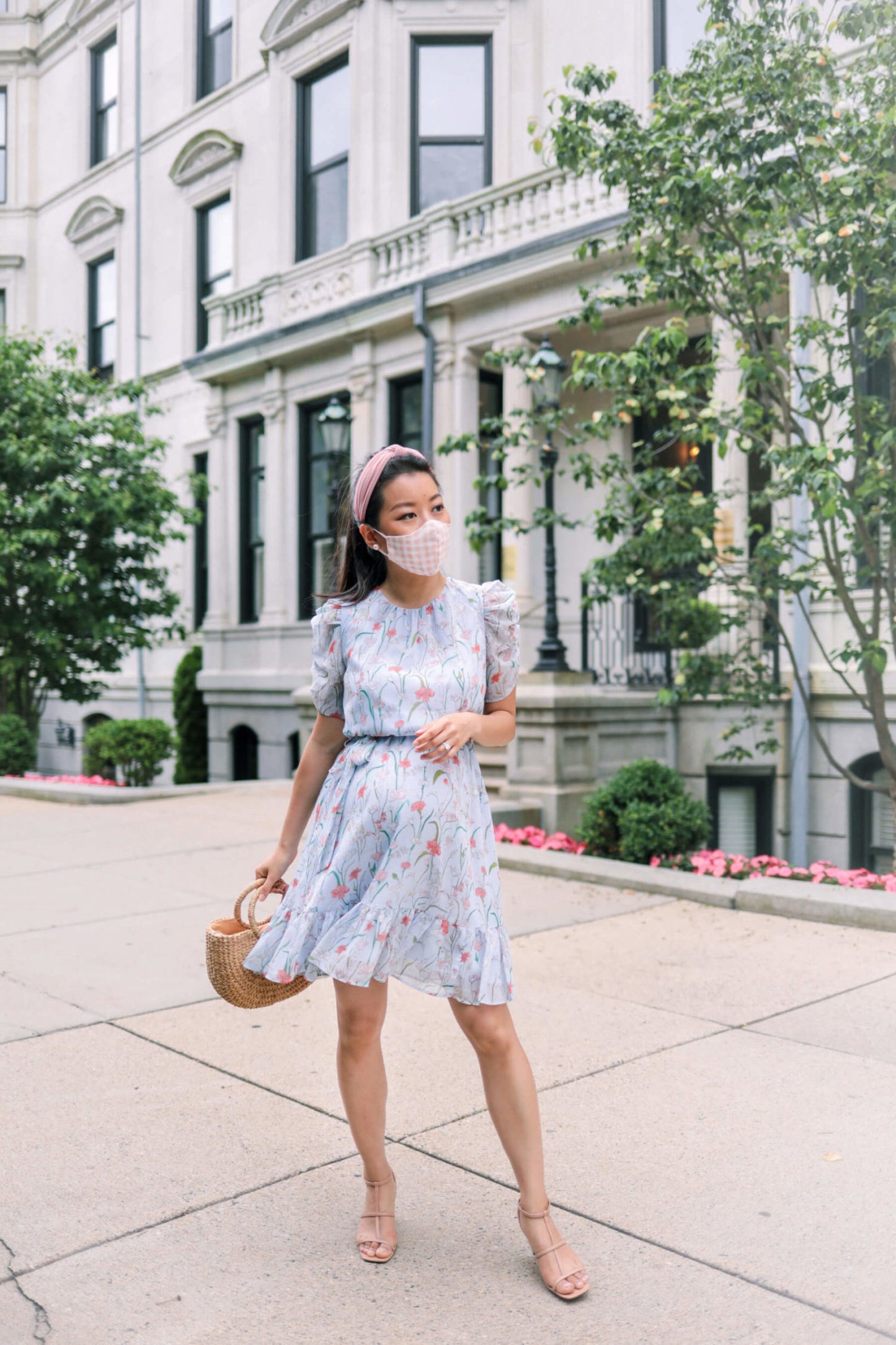 Banana Republic floral dress (S/M)
