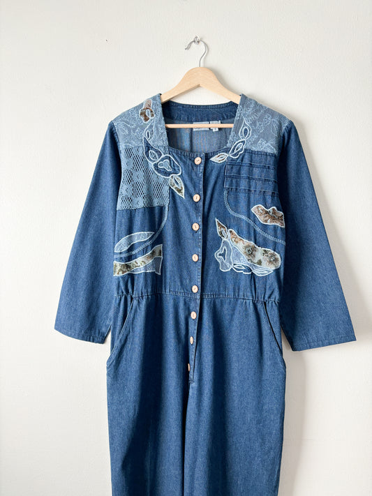 Vintage Denim Jumpsuit