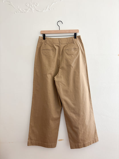 Uniqlo High Rise Wide Leg Pants (30/31”)