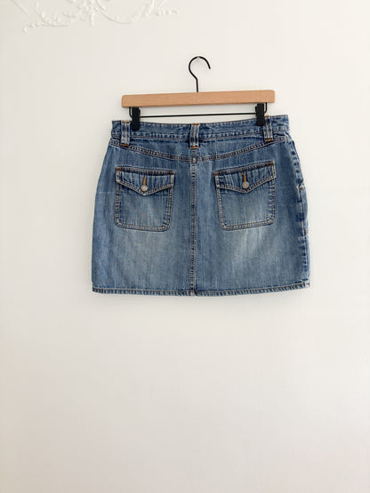Vintage Old Navy Denim Skirt (32”)