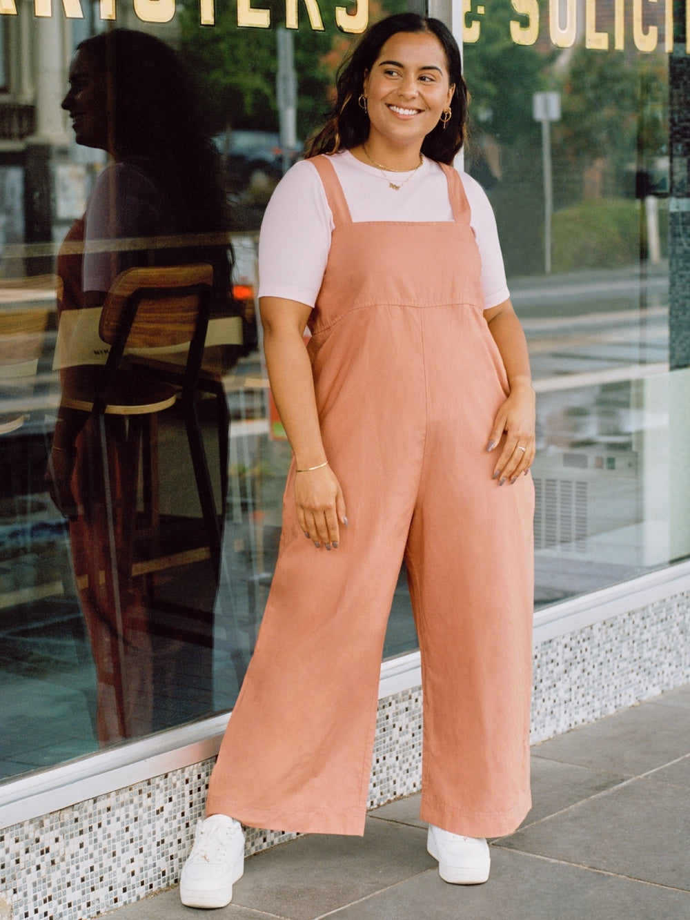 Uniqlo Linen Blend Jumpsuit (M)