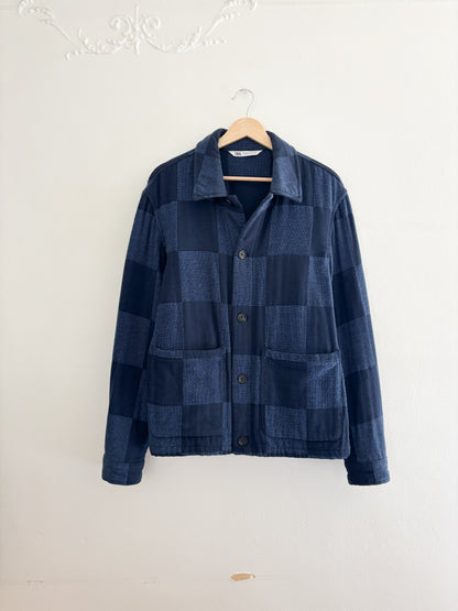 Zara Checkered Shacket (M)
