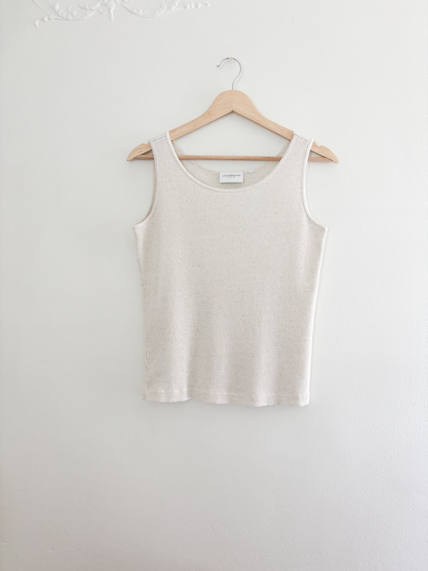Liz Claiborne Ribbed tank (M/L)