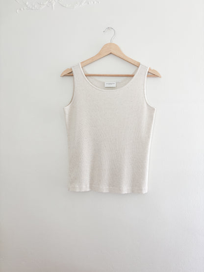 Liz Claiborne Ribbed tank (M/L)