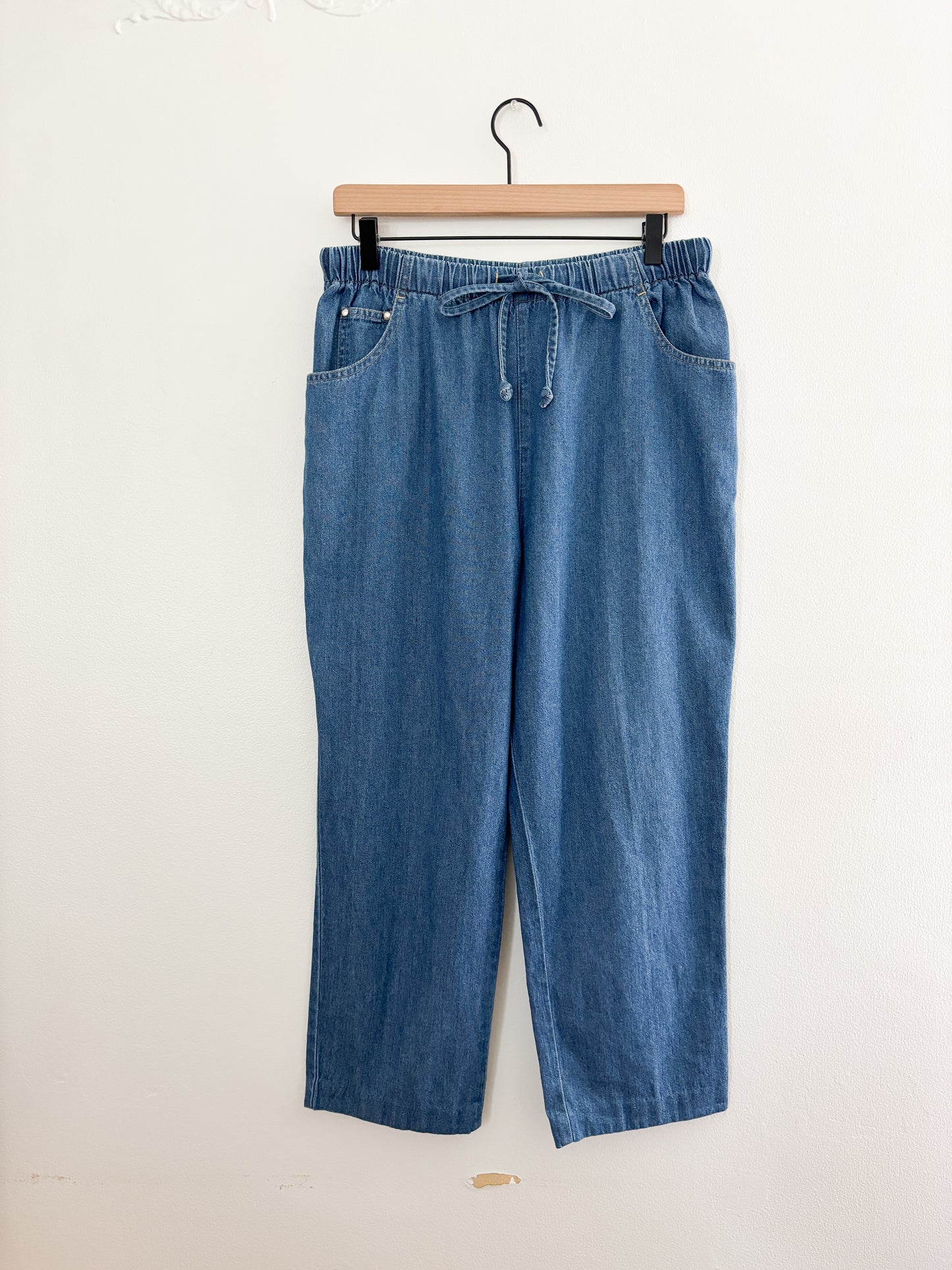 Vintage easy tie pants (M)