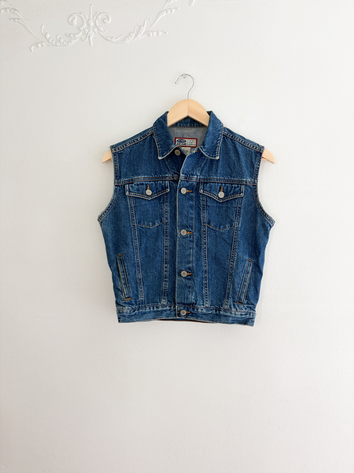 Vintage Old Navy Denim Vest (S/M)