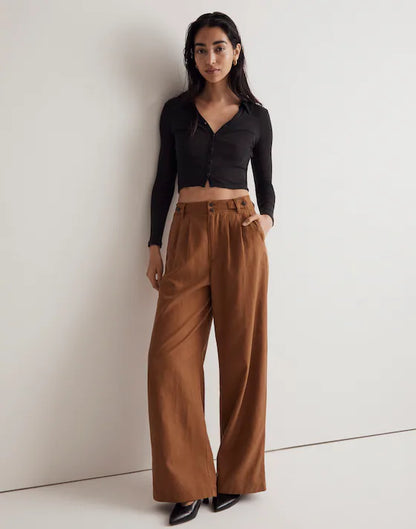 Madewell Harlow Wide Leg Trousers (30”)