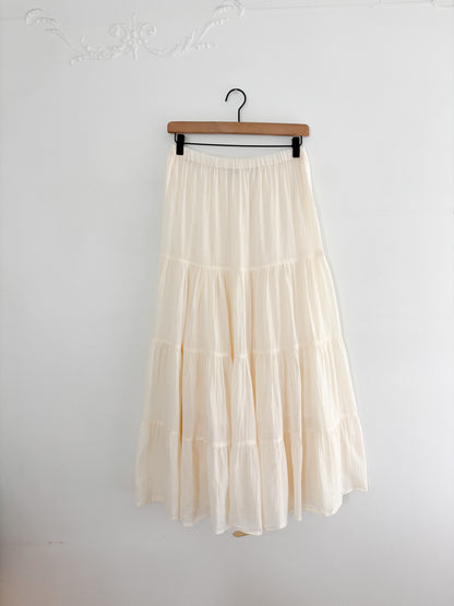 Vintage Crean Tiered Skirt (S)