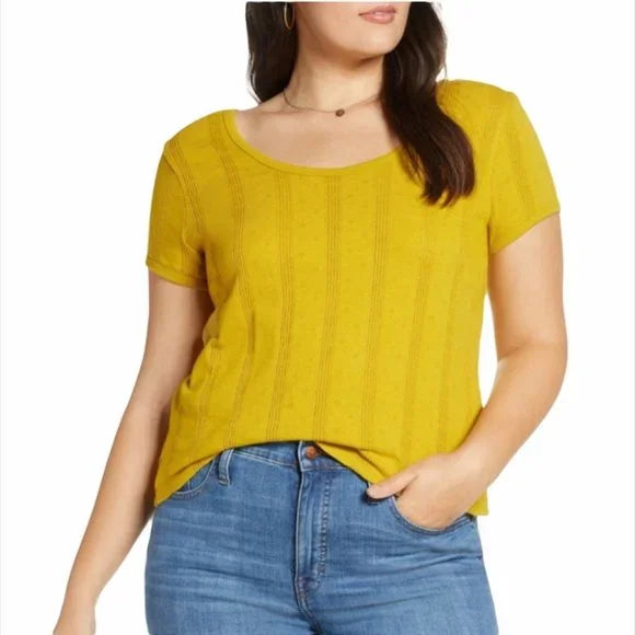Madewell Pointelle Top (L)