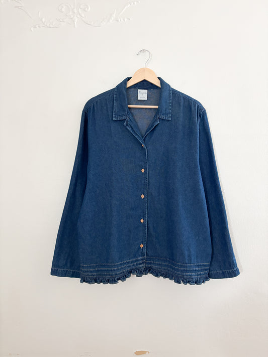 Vintage Chambray Button Up (L)