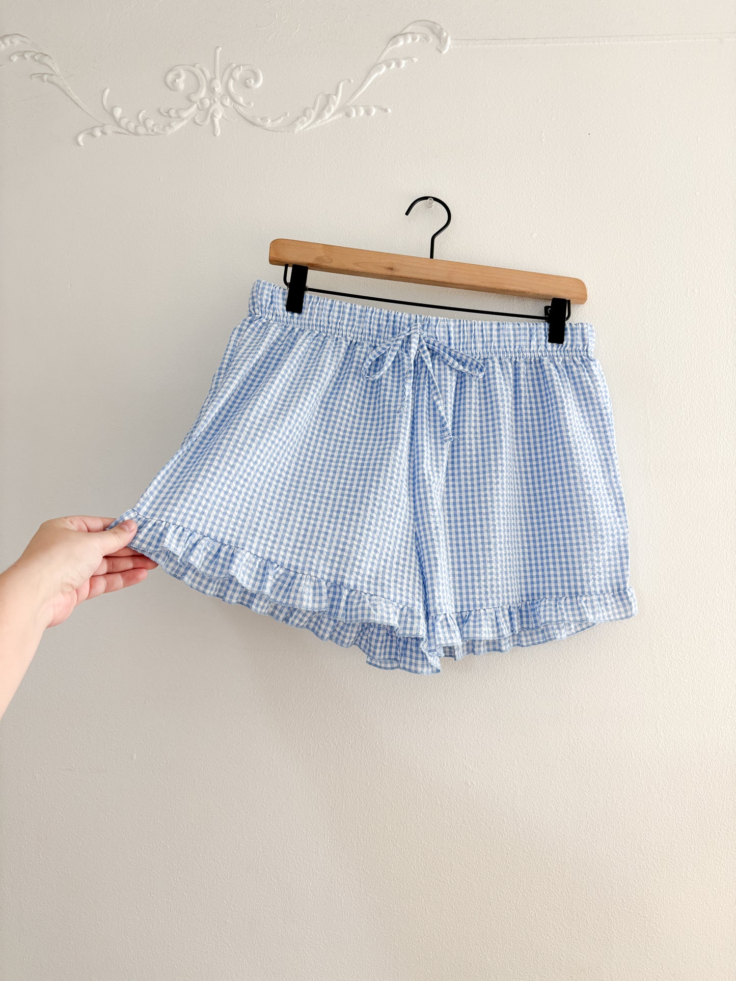 KiKit Blue Gingham Set