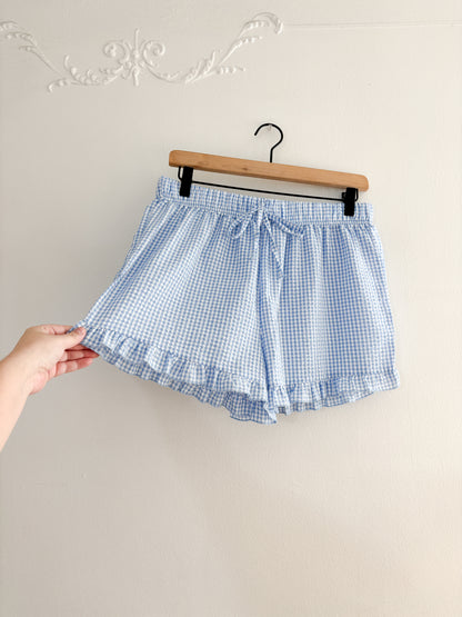 KiKit Blue Gingham Set