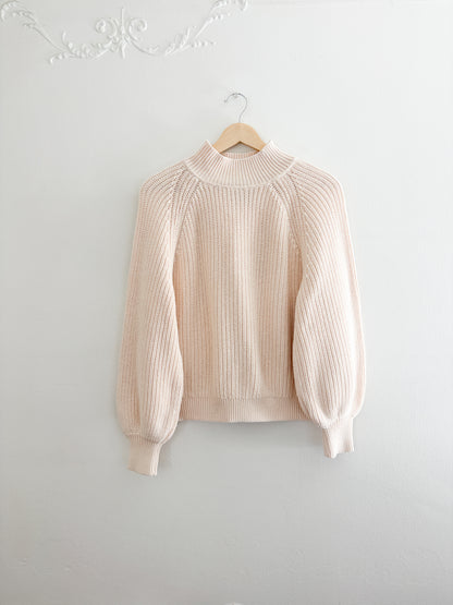 Gap Cream Mockneck Sweater (M)