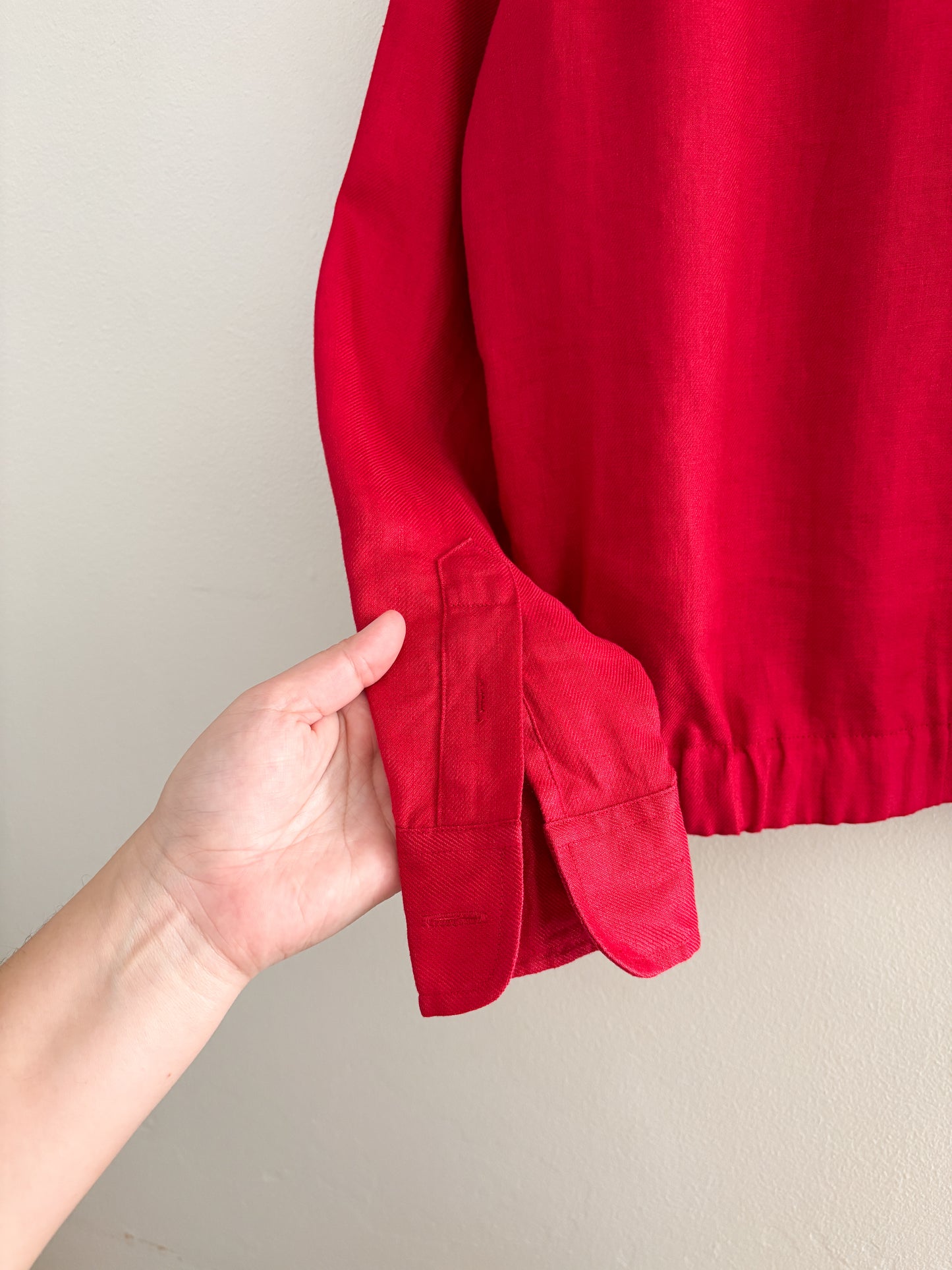 Vintage Ralph Lauren Linen Button Up (S)