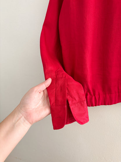 Vintage Ralph Lauren Linen Button Up (S)