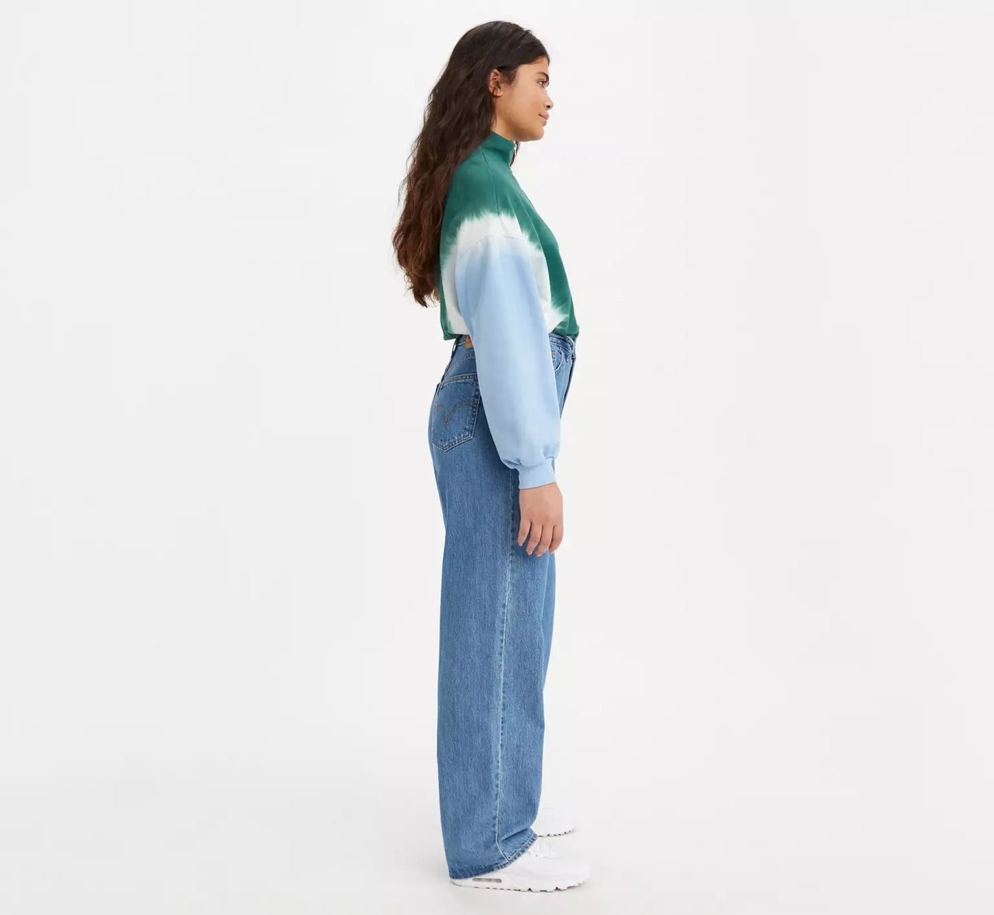 Levis High Waisted Straight Jeans