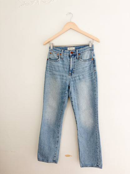 Madewell Slim Demi-Boot Jeans (26”)