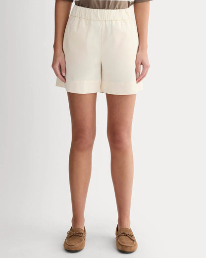 Everlane Cream Easy Shorts (L)