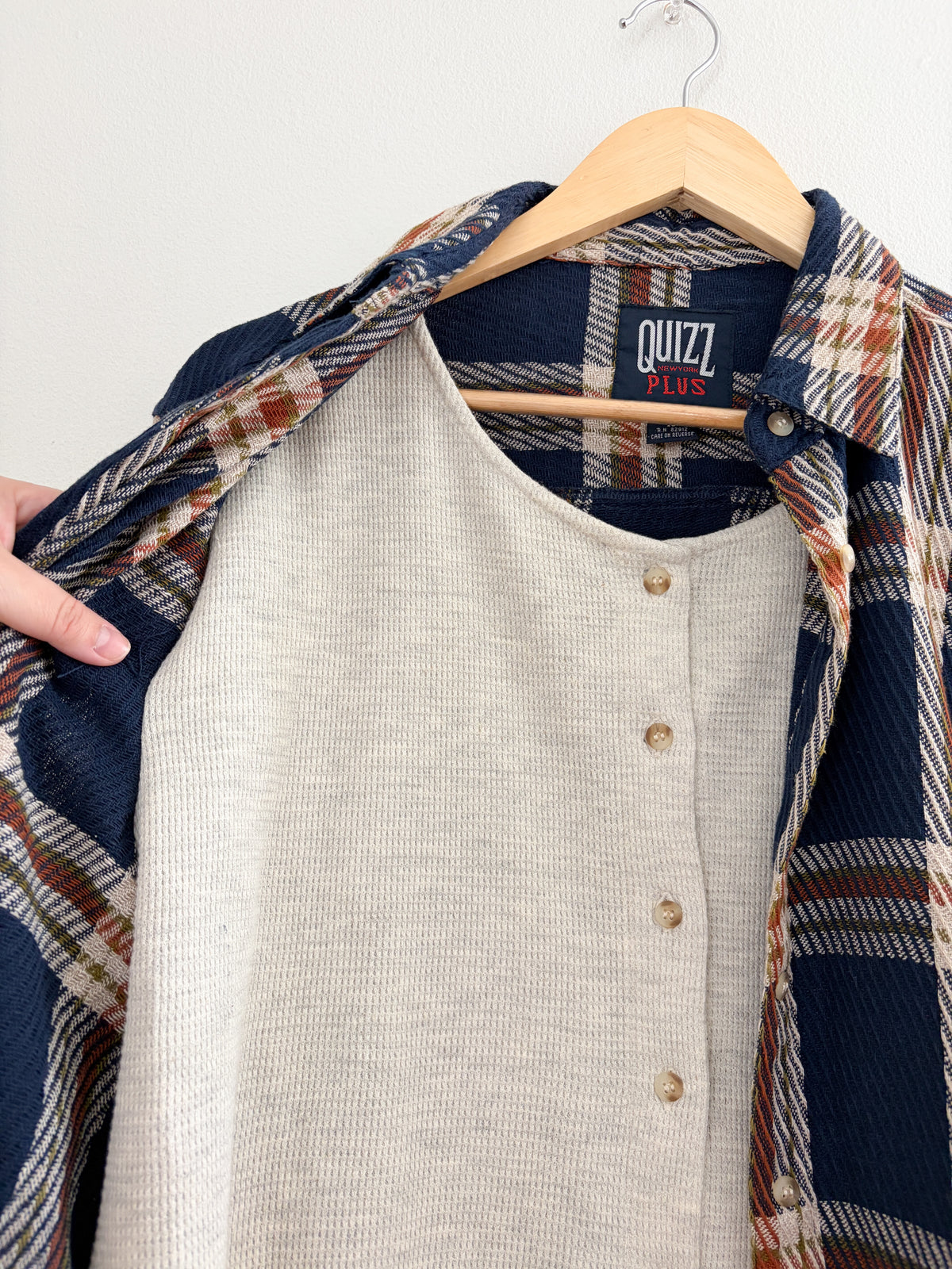 NWT Deadstock Vintage Plaid Flannel (XL)