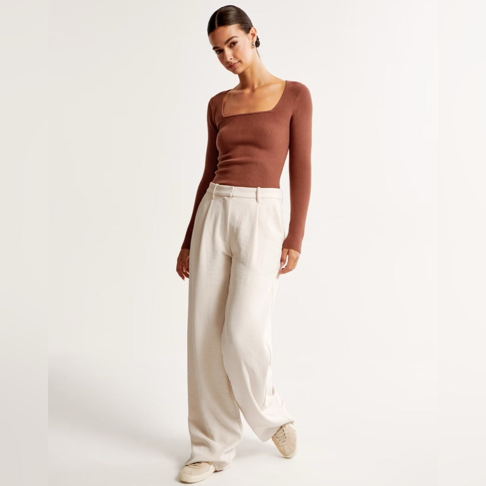 Abercrombie Ribbed Top (L)