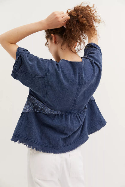 NWT Pilcro Denim Kimono Jacket (S)