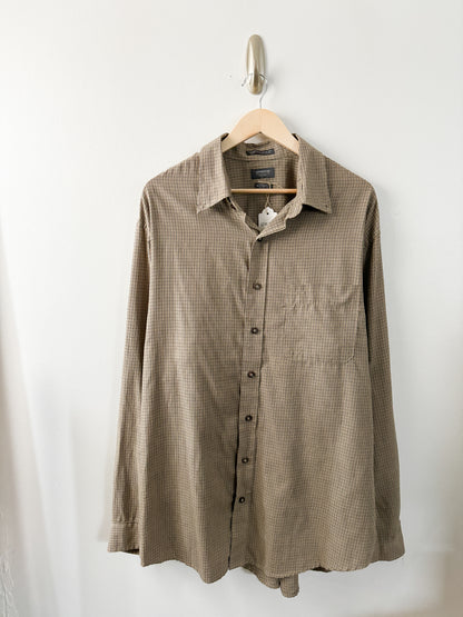 Arrow Plaid Button Down (XL)