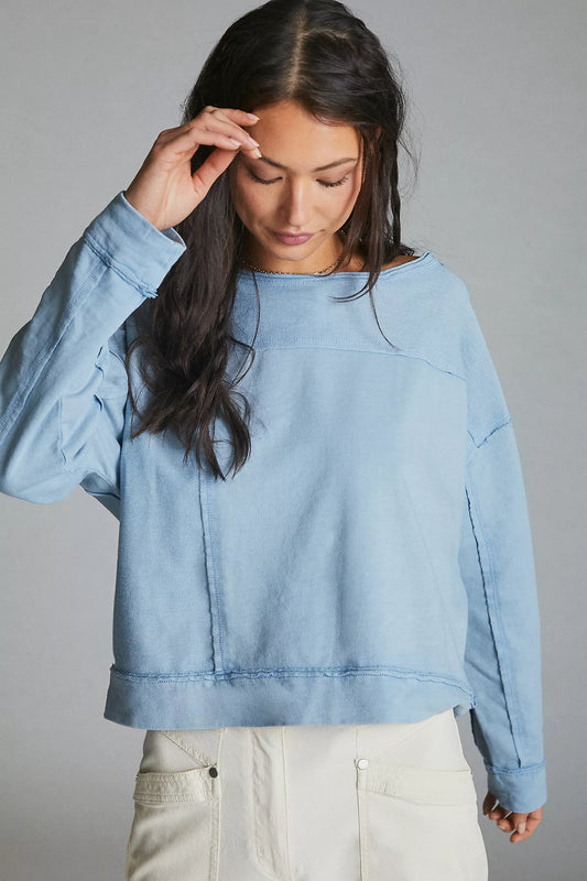 Pilcro (Anthropologie) Ina Seamed Top (M)