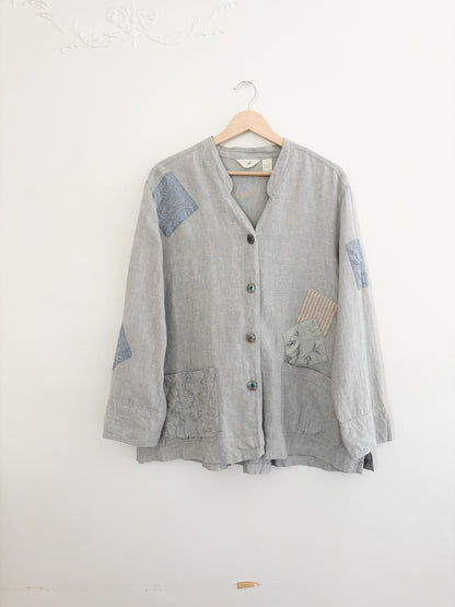 J Jill Linen Button Down (S/M)