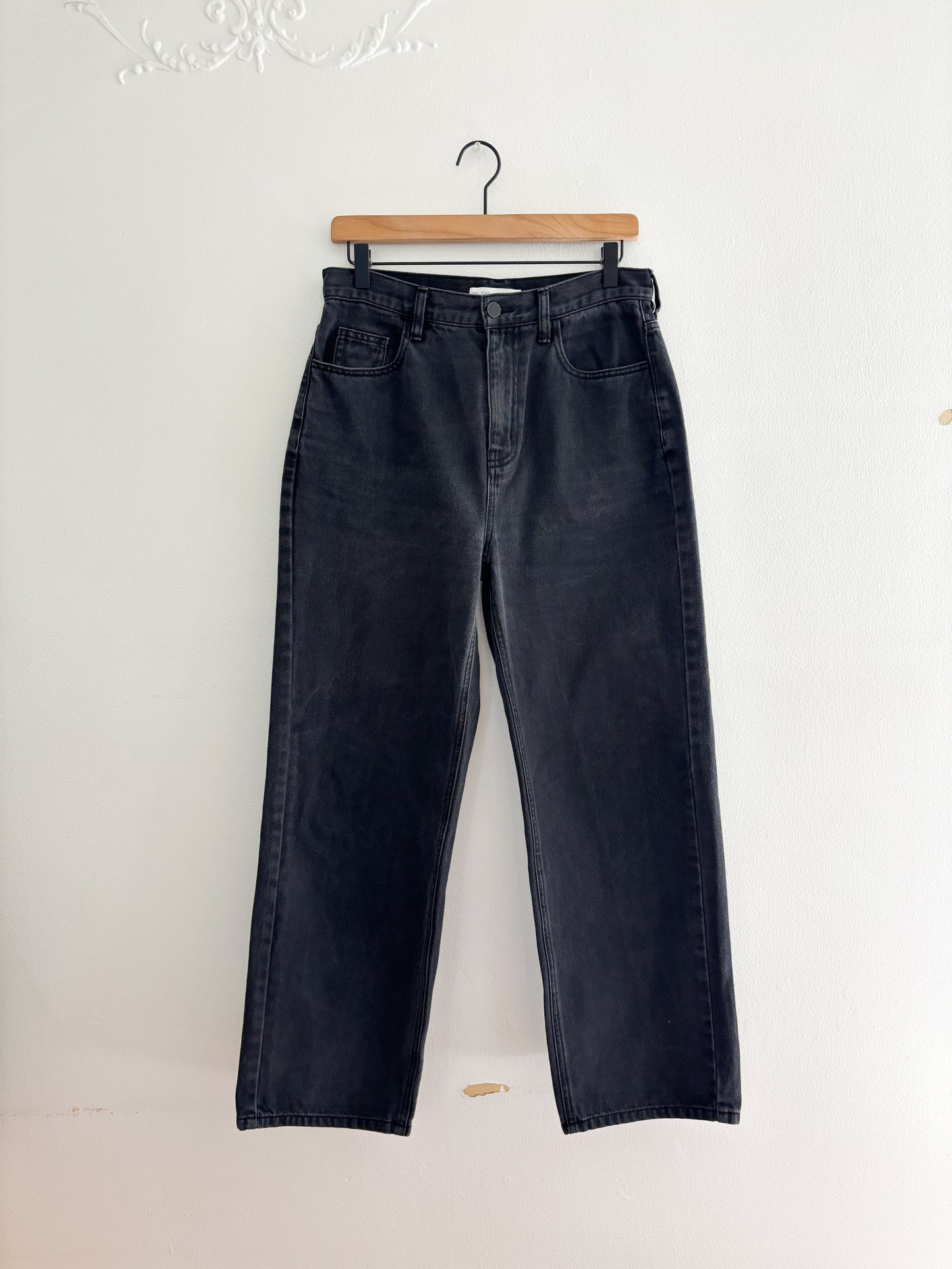 Oak + Fort Black Jeans (30)