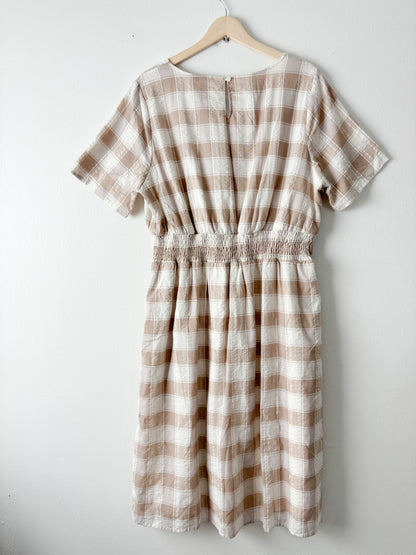 NWOT Polagram Plaid Dress