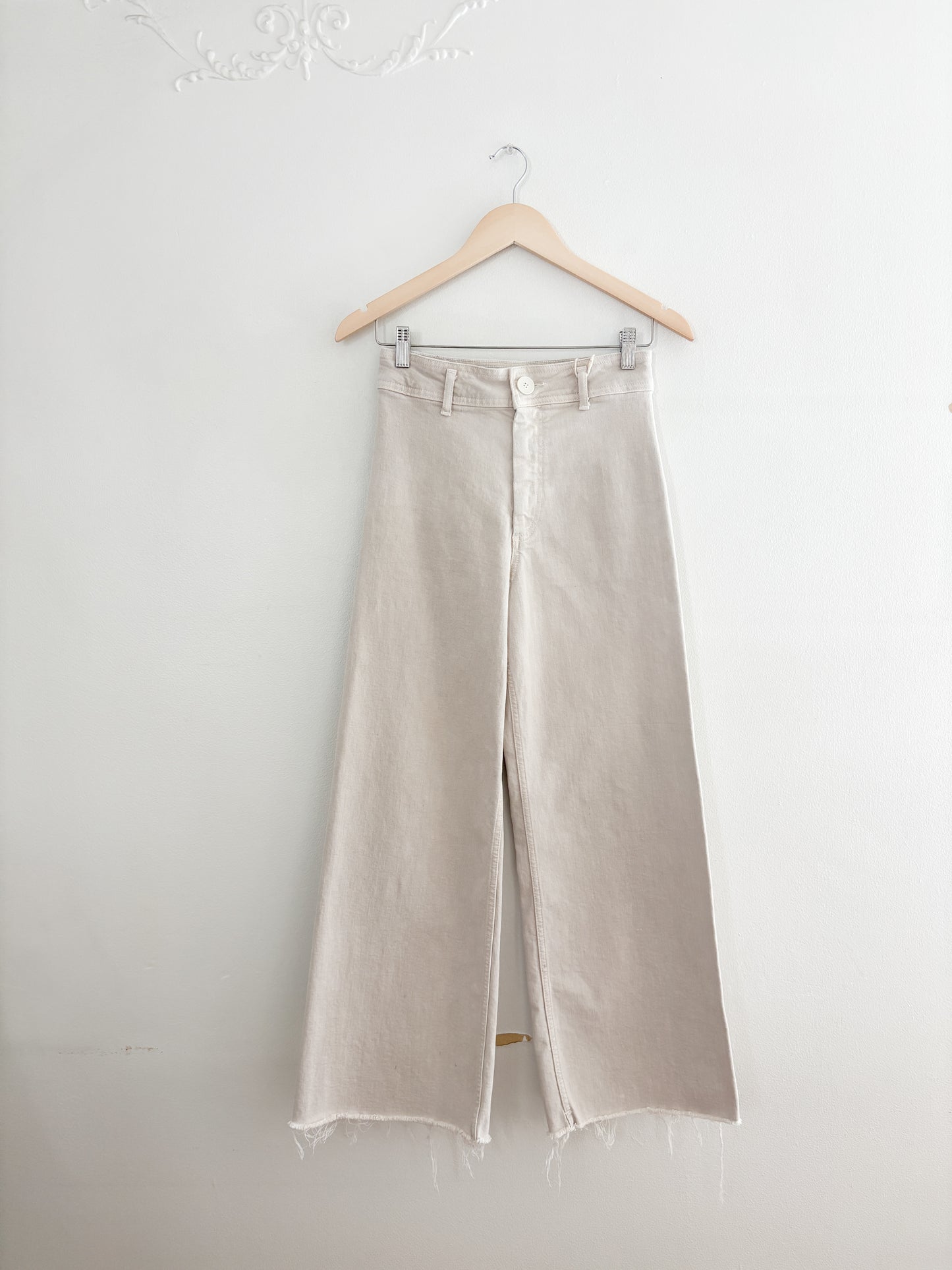 Zara Marine Wide Leg Pants (4)
