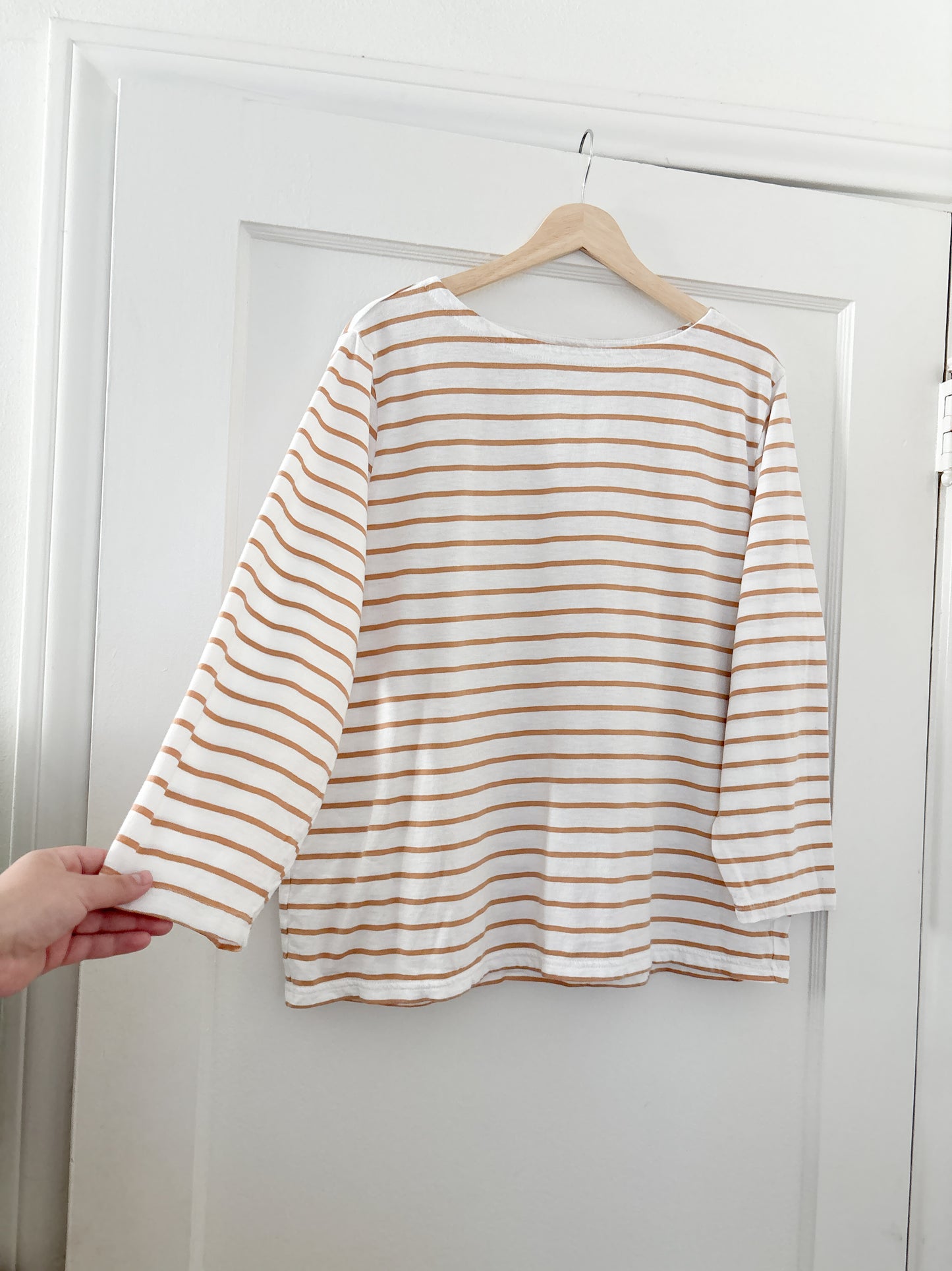J Crew Striped Long Sleeve (XL)
