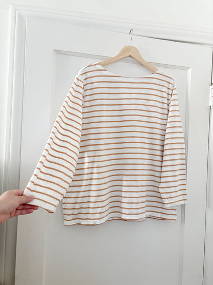 J Crew Striped Long Sleeve (XL)