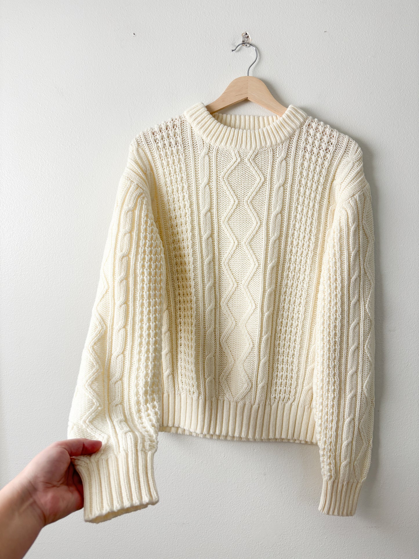 Vintage Cable knit sweater