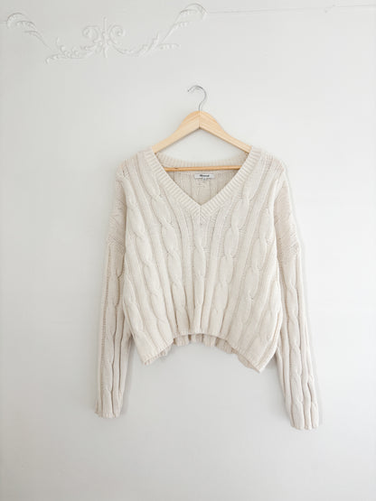 Madewell Cable Knit Sweater (XL)
