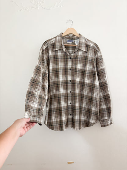 Vintage Plaid Flannel (XXL)