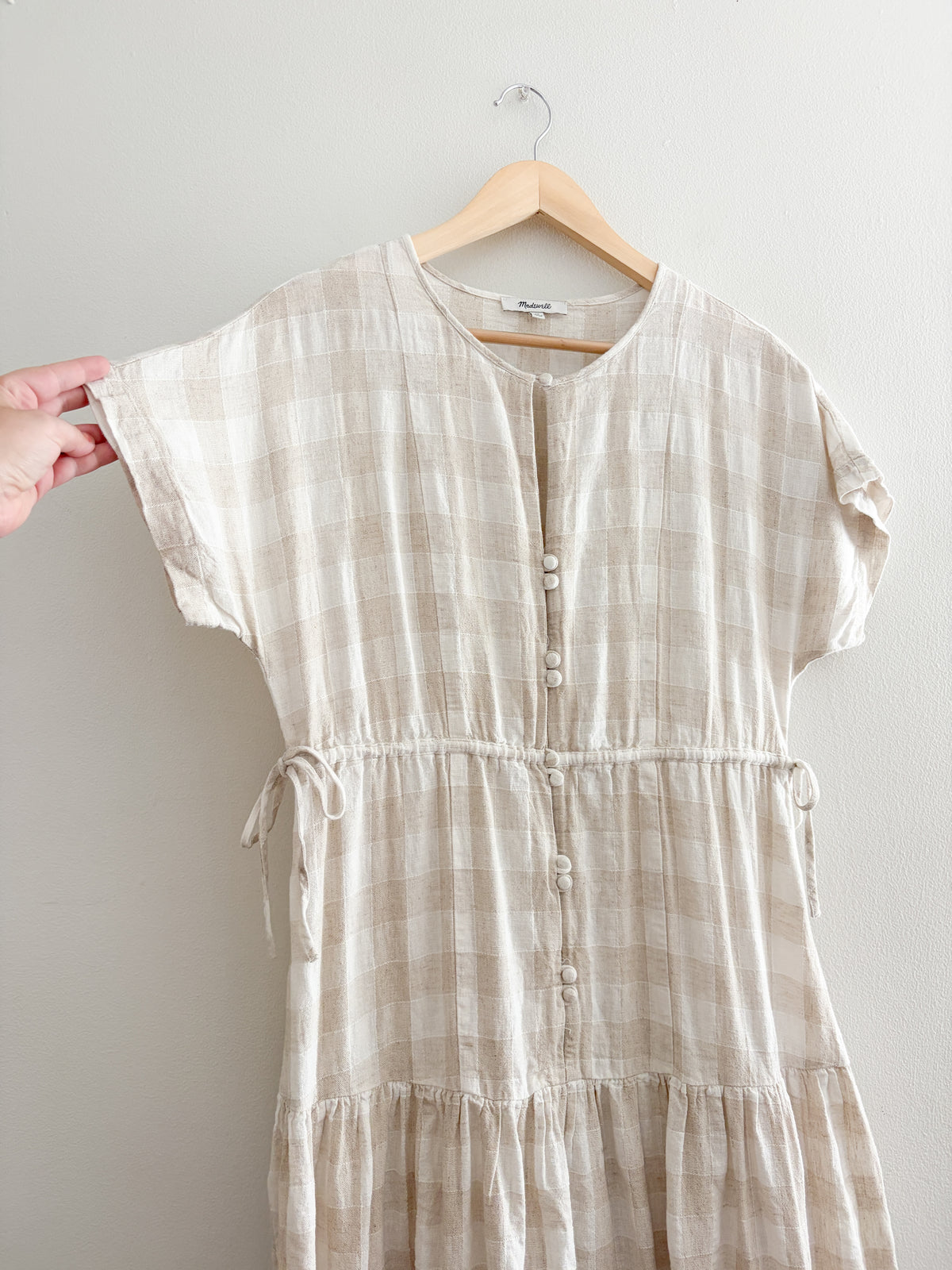 Madewell Gingham Dress (XS)