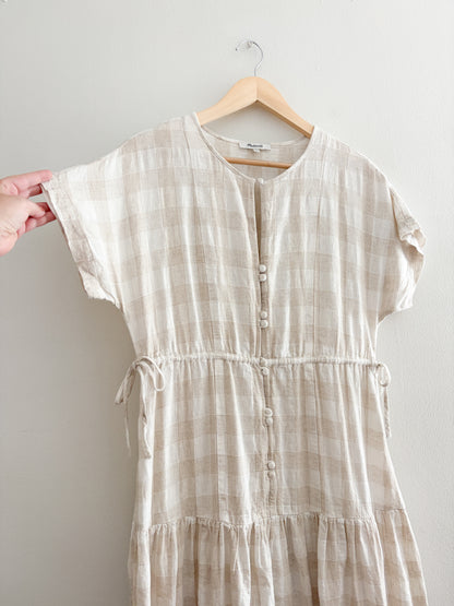 Madewell Gingham Dress (XS)