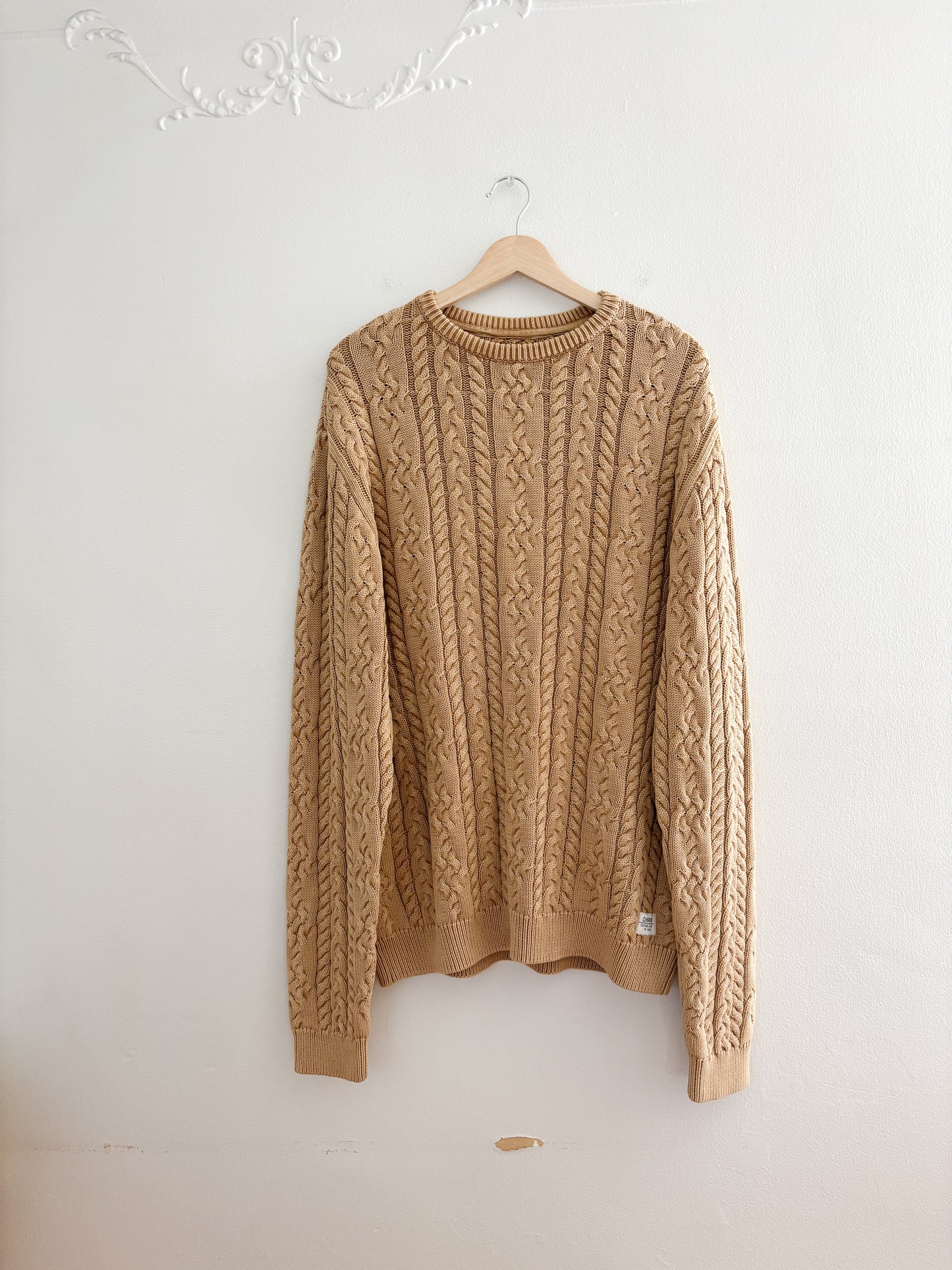 Katin Cable Knit Sweater (L)