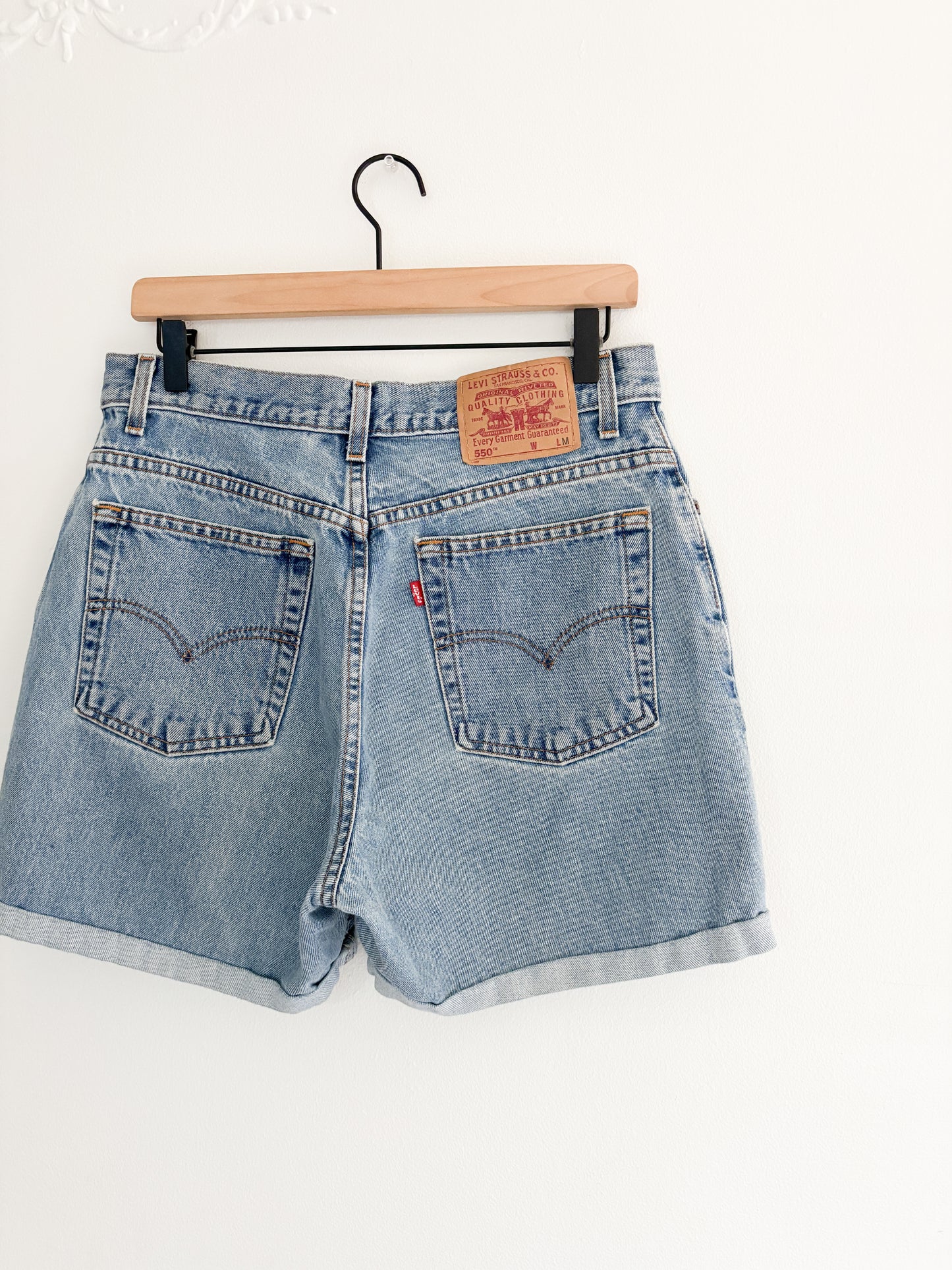 Vintage Levis Denim Shorts (30”)