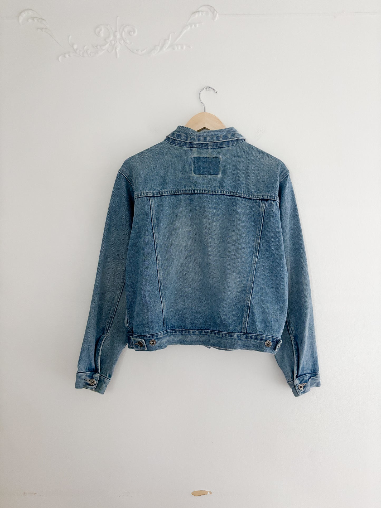 Vintage Route 66 Denim Jacket (S/M)