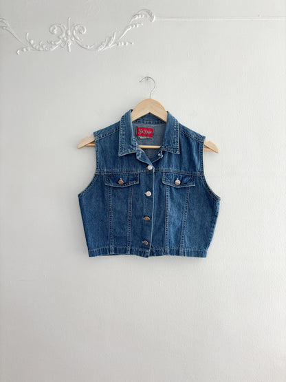 Vintage Denim Vest (M)
