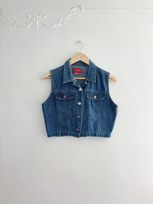 Vintage Denim Vest (M)