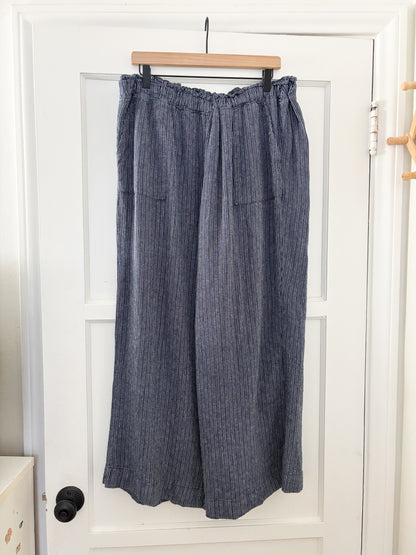 Striped Easy Pants (L/XL)
