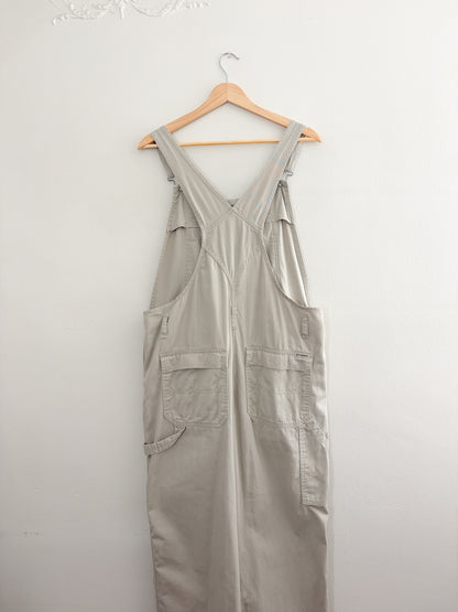 Vintage Khaki Overalls (L)
