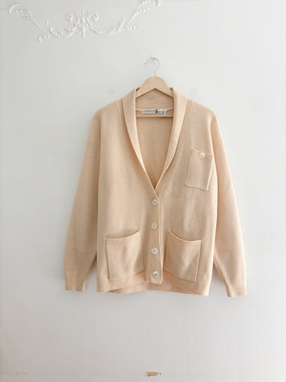 Liz Claiborne Butter Yellow Cardigan (S)