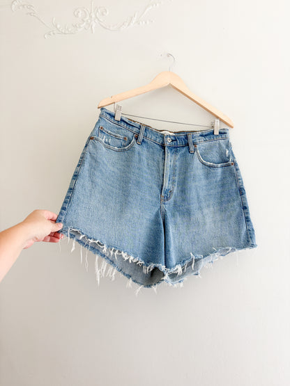 Abercrombie High Rise Dad Short (32)