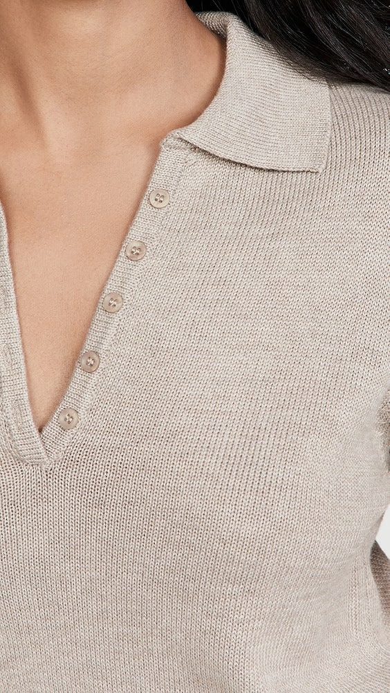 Z Supply knit sweater polo