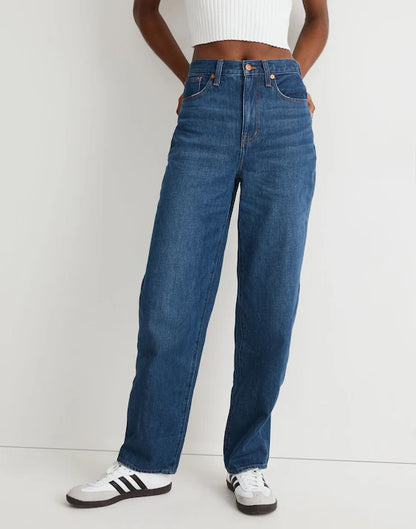 Madewell Baggy Straight Jeans (25”)